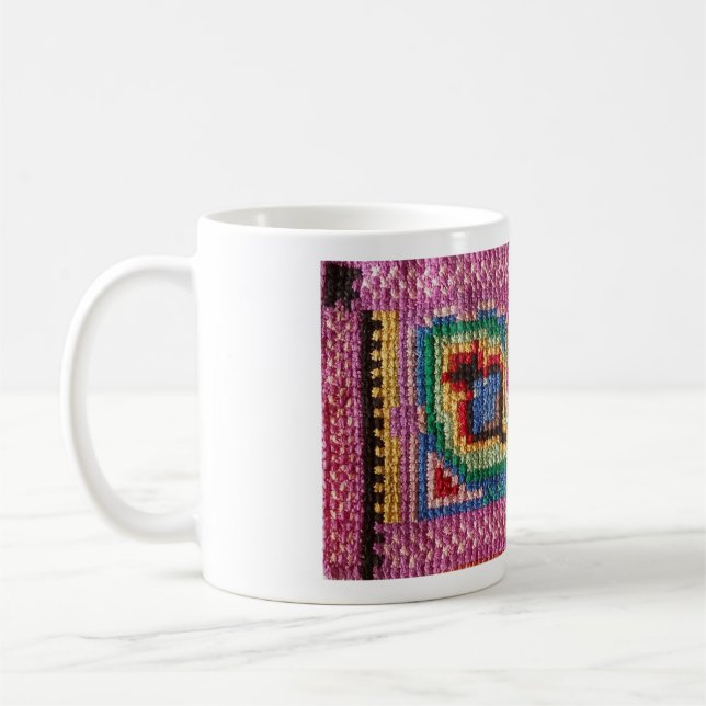 Mug Gobelet avec un motif de broderie refroidi (Gauche)