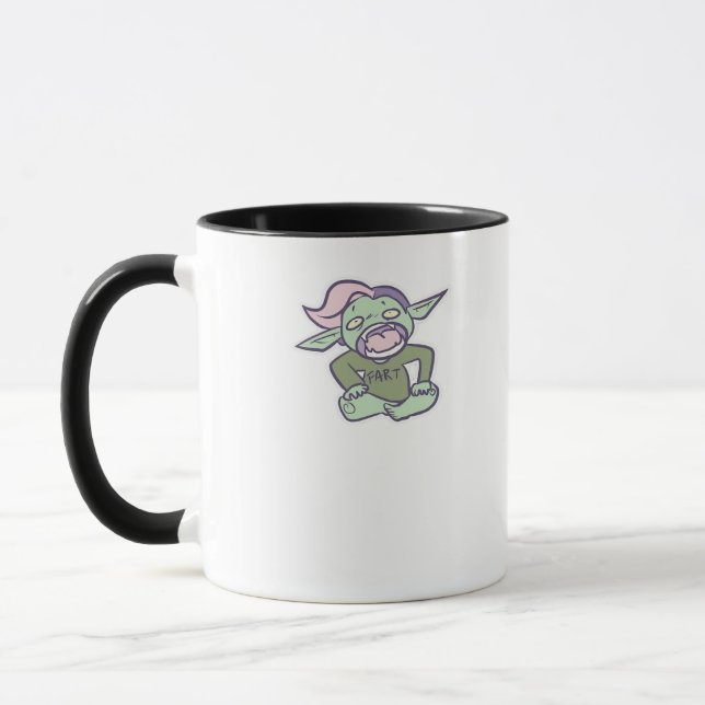 Mug Goblincore Fart Goblin Classique (Gauche)
