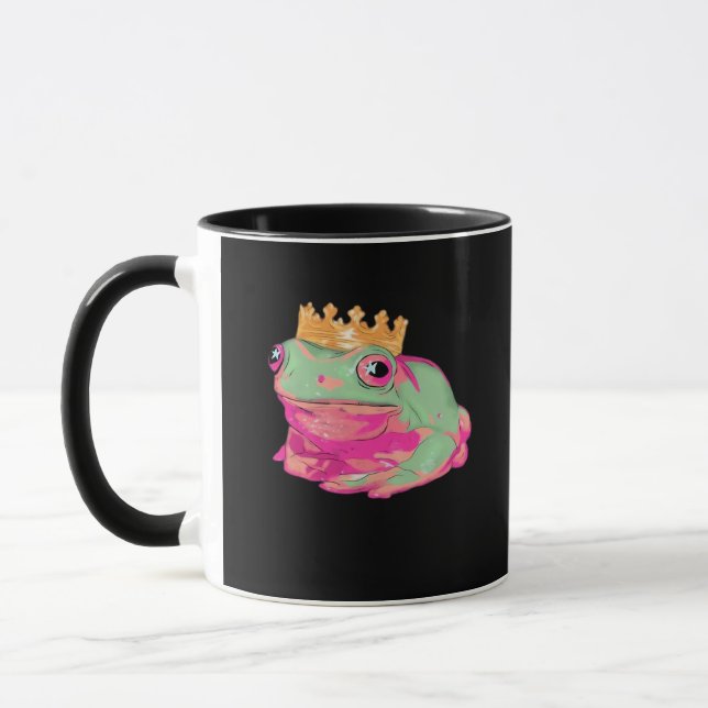 Mug Goblincore Frog Classic Retro Appeal (Gauche)