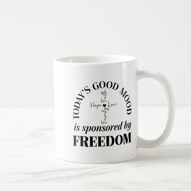 Mug God Family Country Dom Faith Dom Family Love Cross (Droite)