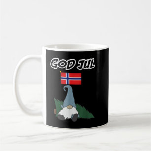 Mug God Jul Norvège Gnome Tshirt Merry Christmas Nor