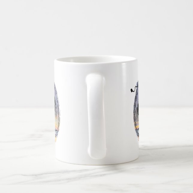 Mug Goddess Tree si vous mais regardez le coucher du s (Poignée)