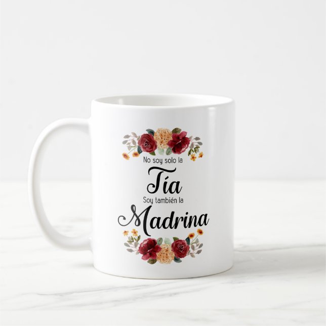 Mug Godparent espagnol 2023, Quieren ser mi Madrina (Gauche)