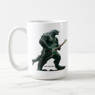 Mug Godzilla Guitar
