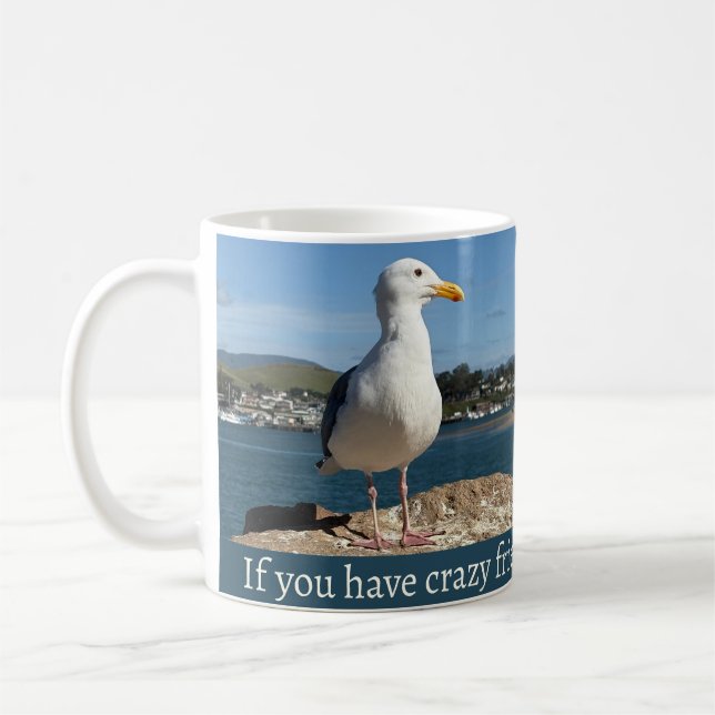 Mug Goéland Amis Insensés (Gauche)