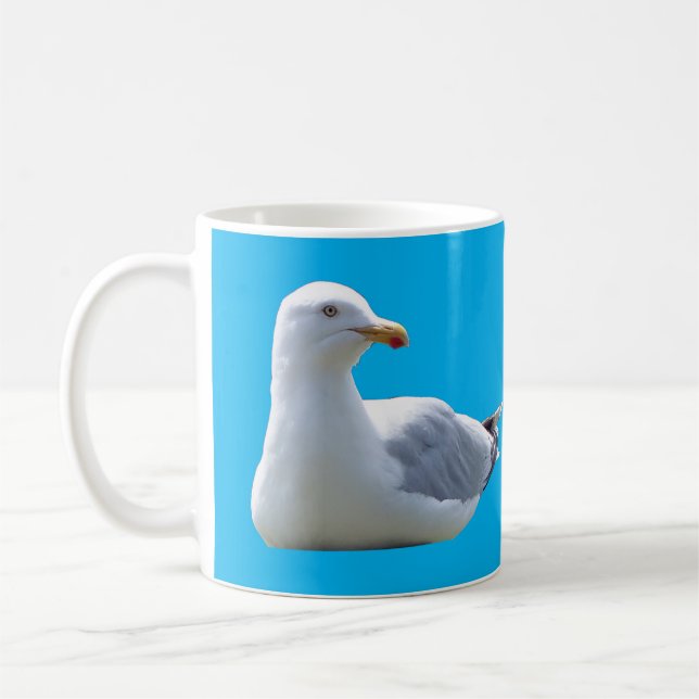 Mug Goéland argenté prenant un bain de soleil Goéland  (Gauche)