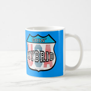 Mug Goin Hybrid Patriotic Car Logo Art