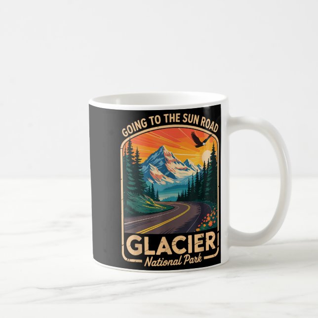 Mug Going To The Sun Road Shirt Montana T Shirt Glacie (Droite)