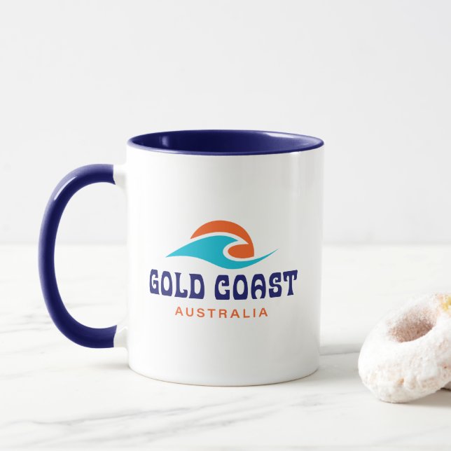 Mug Gold Coast Australie (Avec donut)