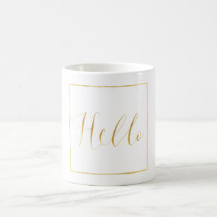 Mug Gold Glitz Bonjour