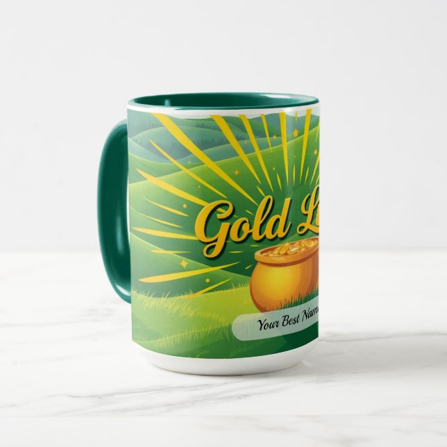 Mug Gold Luck Ray (Devant gauche)
