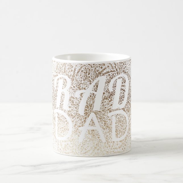 Mug Gold SNOWFLAKE RAD DAD CHRISTMAS (Centre)