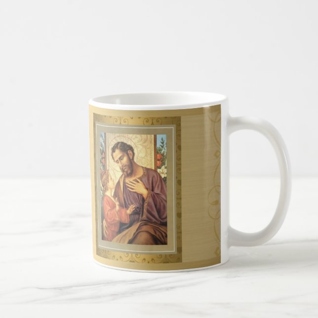 Mug Gold St. Joseph Religieux Vintage  (Droite)