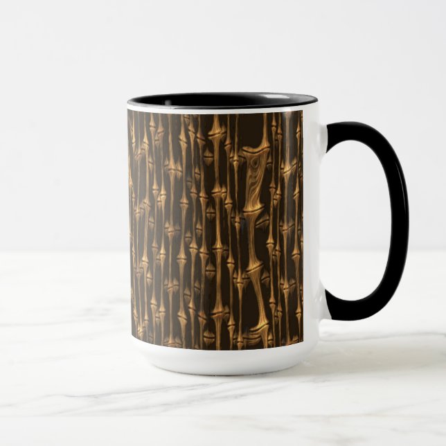 Mug Golden Bamboo Motif de la nature (Droite)