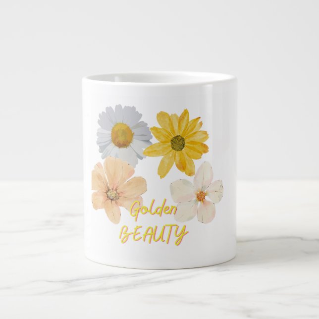 Mug golden beauty  (Devant)