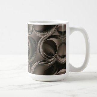 Mug Golden Botanical Flow Elegant  