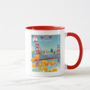 Mug Golden gate bridge San Francisco, CA