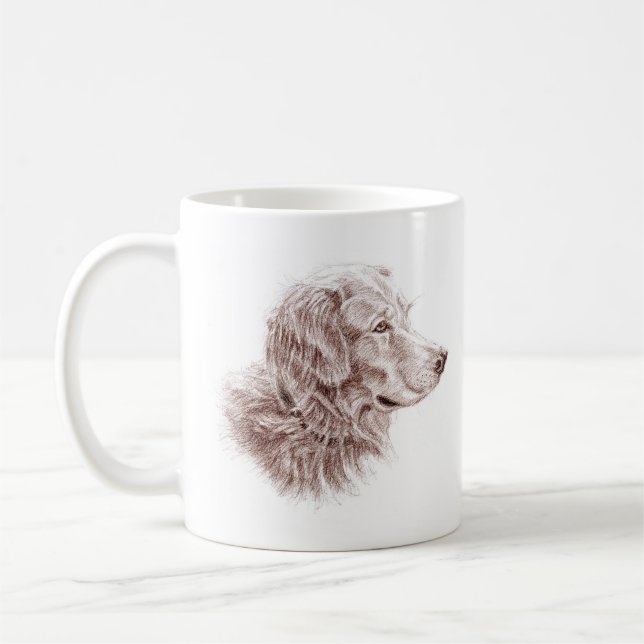 Mug Golden Retriever (Gauche)