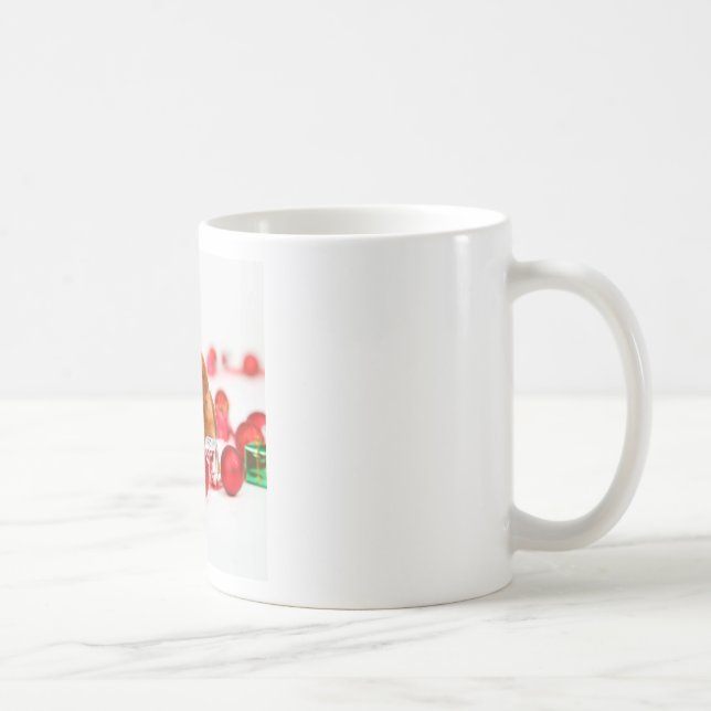 Mug Golden Retriever Chien W Red Santa Chapel Noël (Droite)