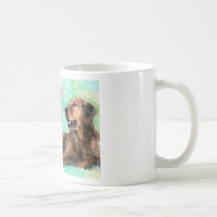Mug Golden Retriever Dog Water peinture couleur