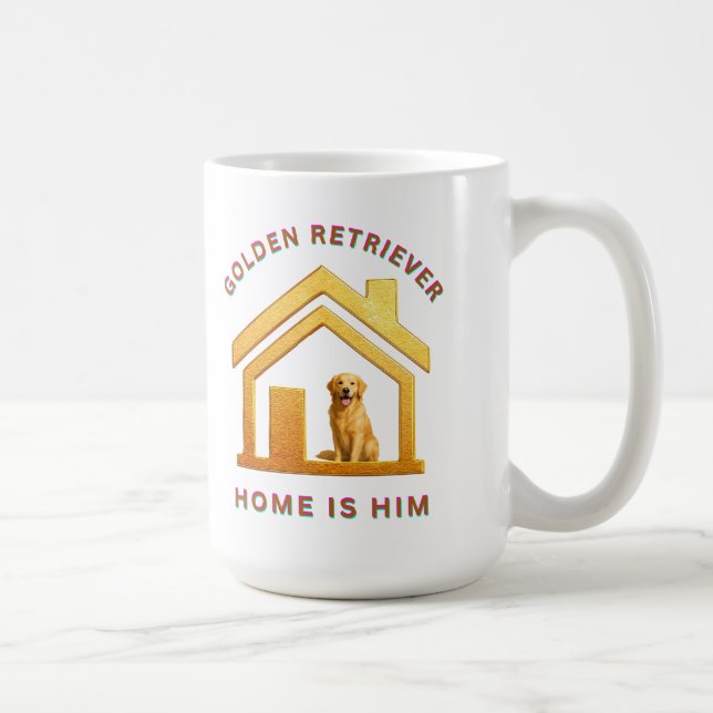 Mug Golden retriever est lui2 (Droite)