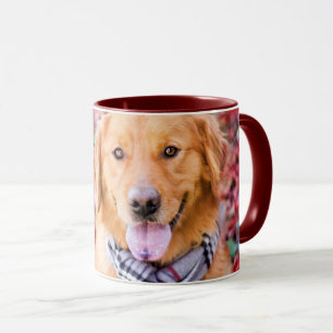 Mug Golden Retriever in Scarf