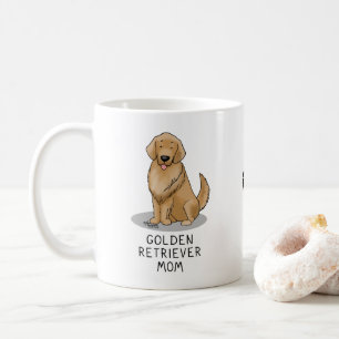 Mug Golden Retriever Maman - Chien Maman