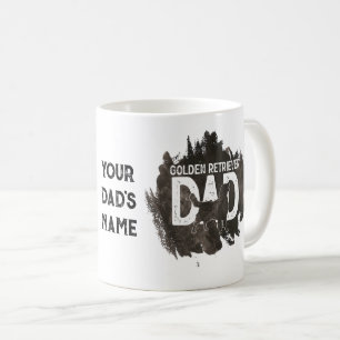 Mug Golden Retriever Papa Fête des pères Papa Lover