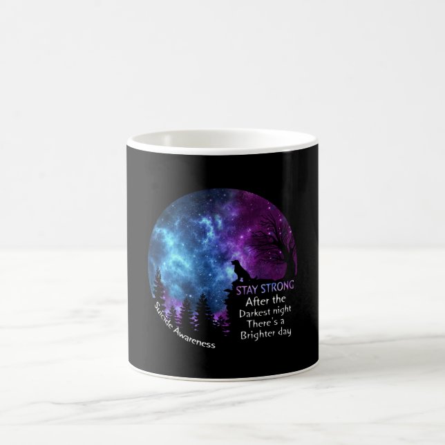 Mug Golden Retriever Suicide Sensibilisation Restez Am (Centre)