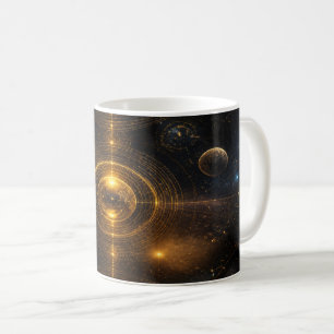 Mug Golden Sacred Geometry Space