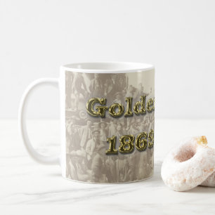 Mug Golden Spike Transcontinental Railroad Sesquincent