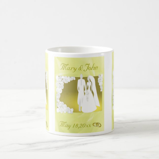 Mug Golden Wedding Favor (Centre)