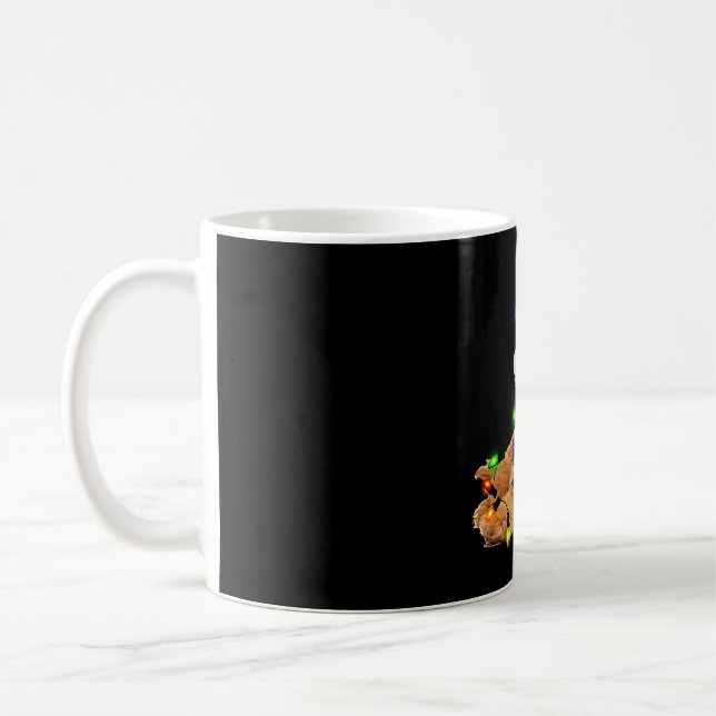 Mug Goldendoodle Christmas Père Noël (Gauche)