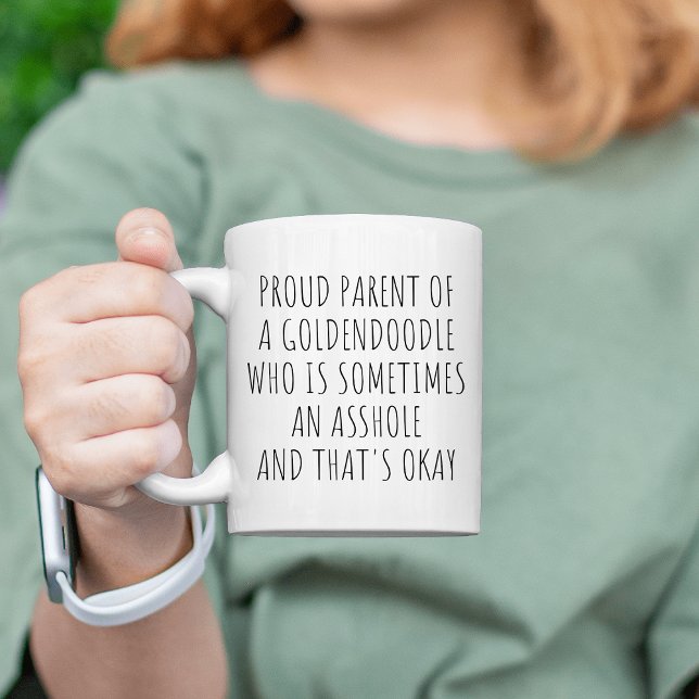 Mug Goldendoodle Maman Fière Parent d'un Goldendoodle (Créateur téléchargé)