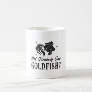 Mug Goldfish Est-Ce Que Quelqu'Un A Dit Goldfish Drôle