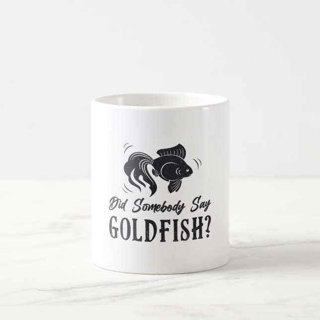 Mug Goldfish Est-Ce Que Quelqu'Un A Dit Goldfish Drôle (Centre)