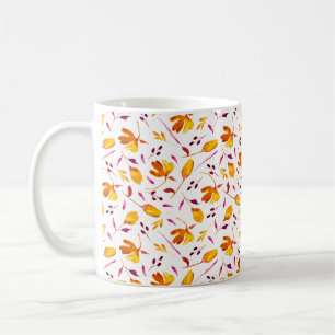 Mug Goldie - Pépites d'or et de Magenta Aquarelle Flor