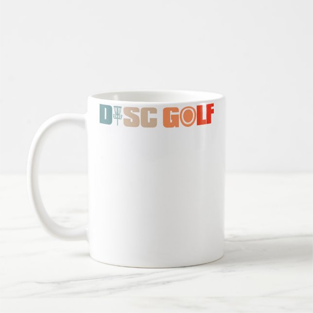 Mug Golf à disque rétro Frolf - Disque de golf Frisbee (Gauche)