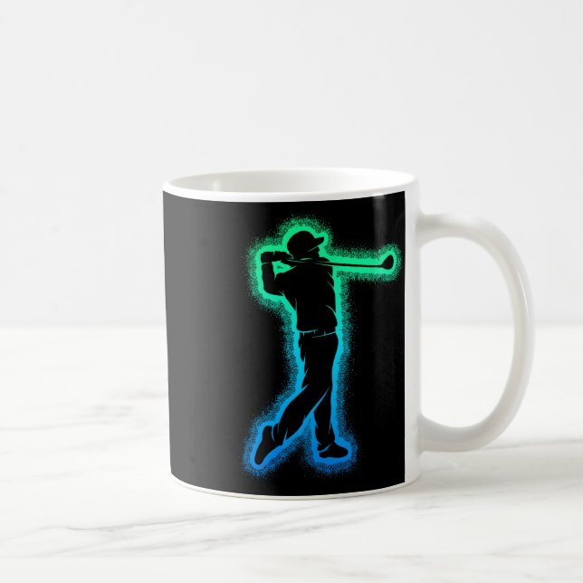 Mug Golf Club Golfer Enfants garçons Hommes Golfing (Droite)