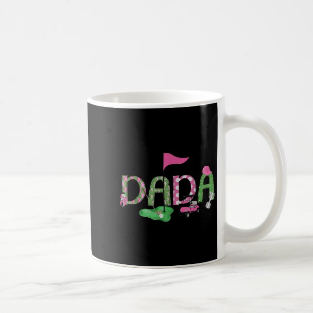 Mug Golf Dada Pink Trou En Un Golf 1ère Fille Annivers (Droite)