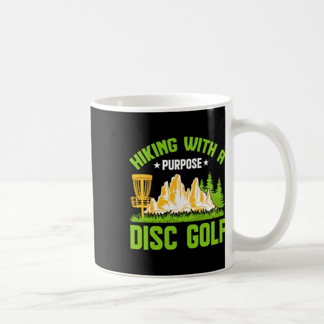 Mug Golf de disque avec un but Randonnée  (Droite)