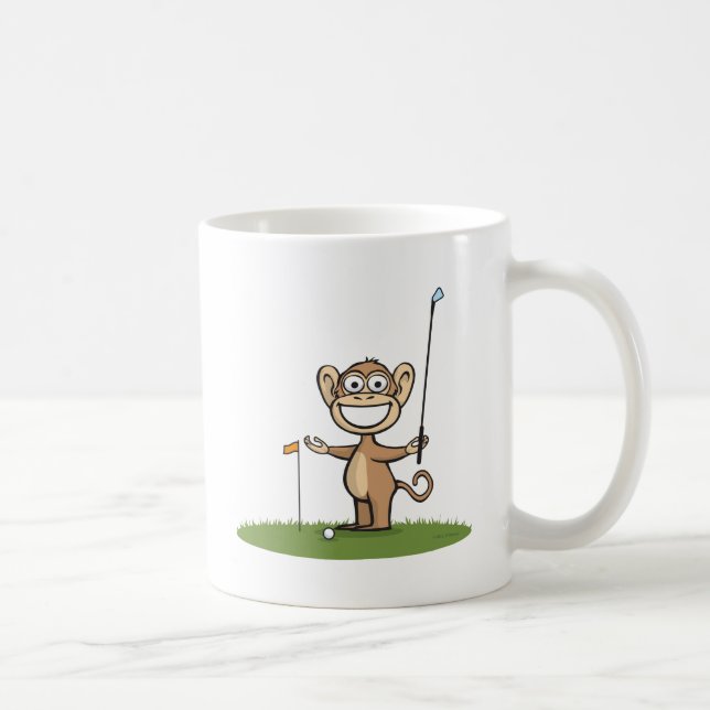 Mug Golf de singe (Droite)