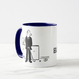 Mug Golf de tapis de bureau