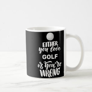 Mug Golf drôle Amour golfing golfeur