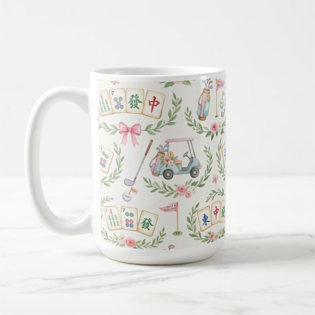 Mug Golf et Mahjong (Gauche)