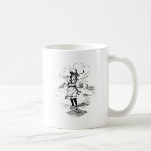 Mug Golf Girl Golfing Art Vintage