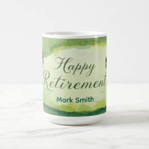 Mug Golf Happy Retirement golf sur le thème du golfeur
