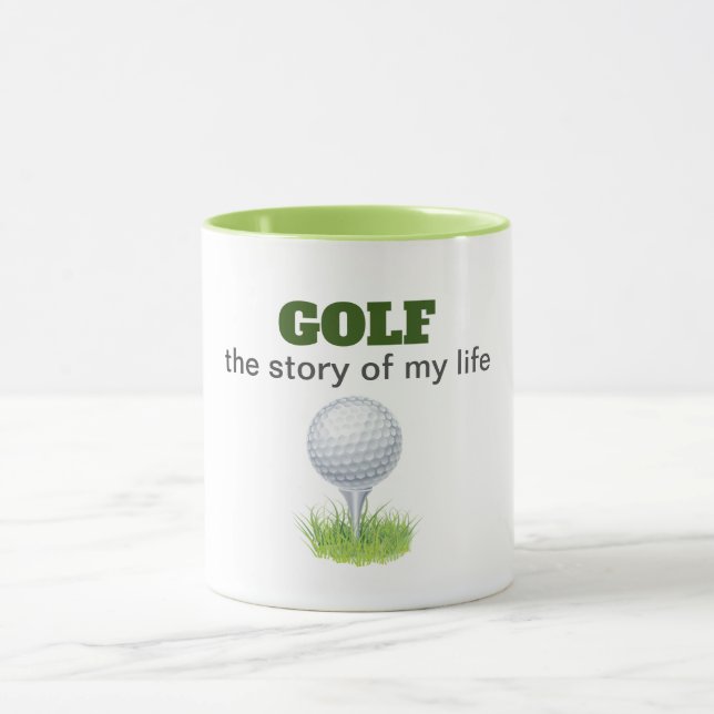 Mug Golf l'histoire de ma vie drôle (Centre)