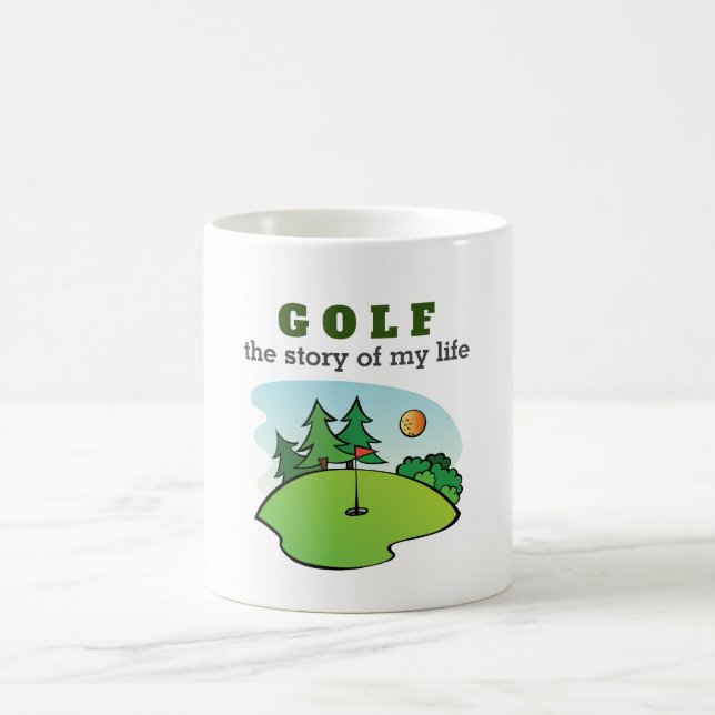 Mug Golf l'histoire de ma vie drôle (Centre)