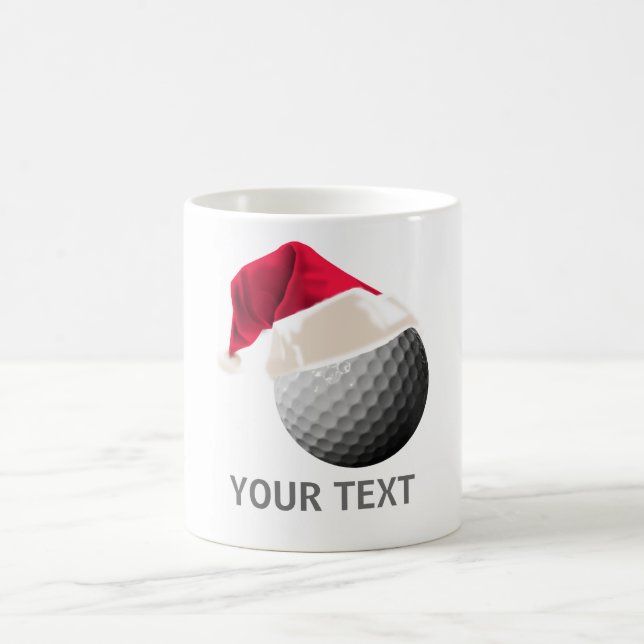 Mug golf Noël (Centre)